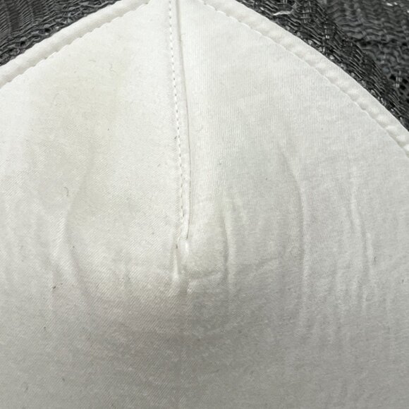 Patagonia Fitz Roy Bar Interstate Hat Foam Mesh Snapback White Gray Trucker - Picture 2 of 10